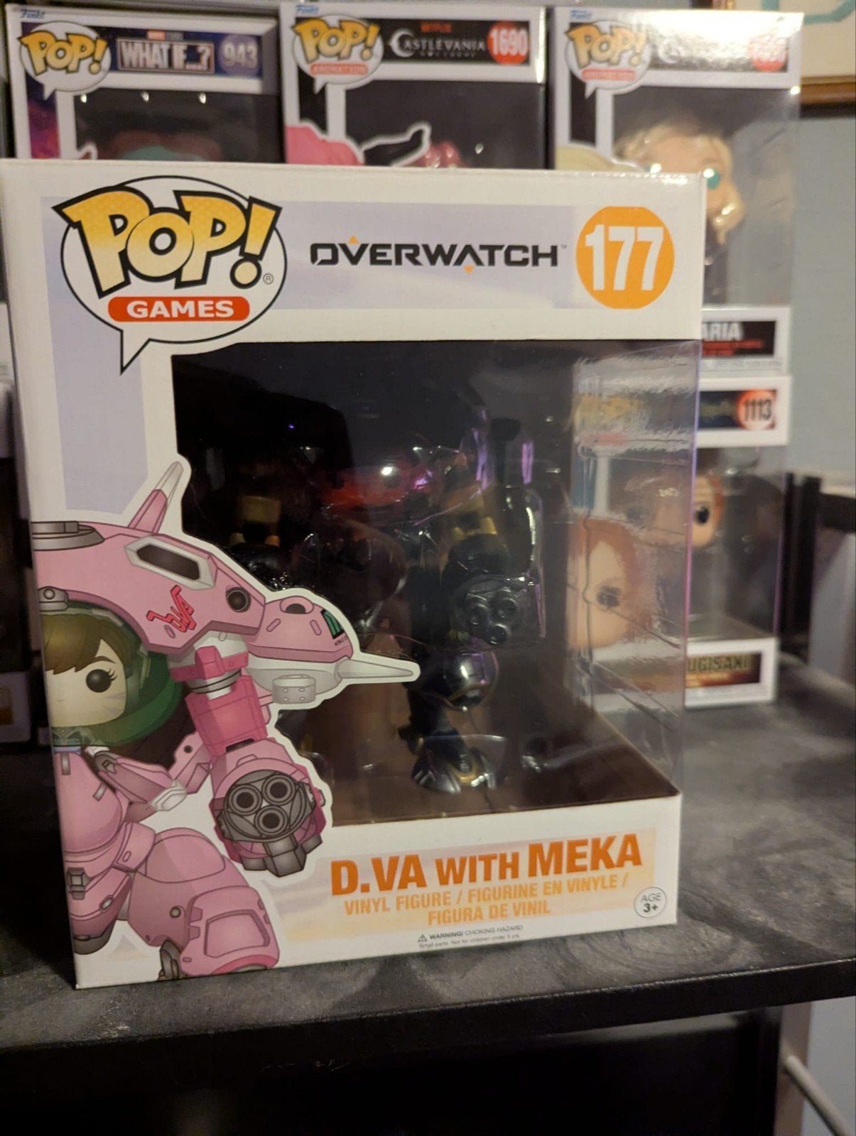 overwatch funko diva with meka, Ophalen of Verzenden, Zo goed als nieuw
