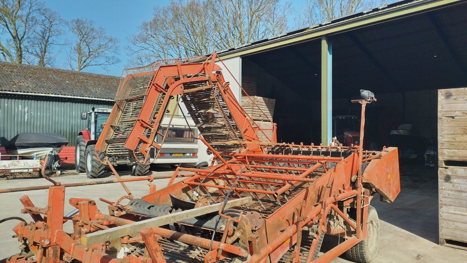 Amac D2 Aardappelrooier 150 breed, Zakelijke goederen, Ophalen, Akkerbouw, Oogstmachine