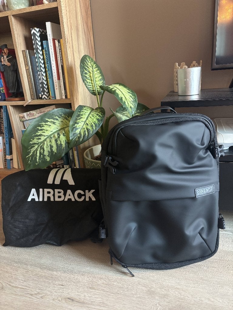 Airback Original rugzak mat zwart inclusief pomp, Sieraden, Tassen en Uiterlijk, Tassen | Rugtassen, Ophalen of Verzenden, Nieuw