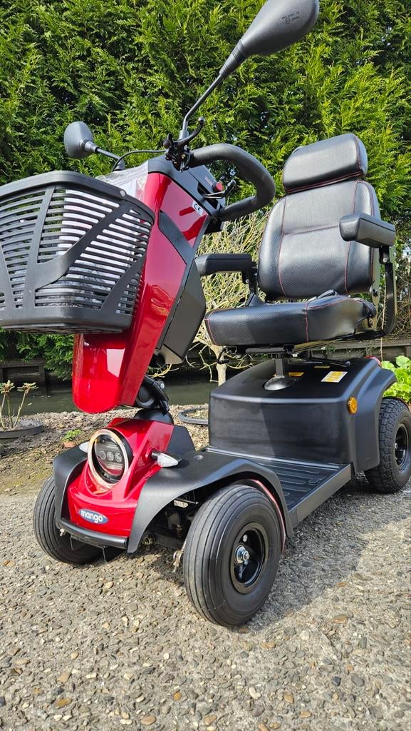 Mango Cheetha Deluxe scootmobiel 2023, in nieuwstaat!, Diversen, Verpleegmiddelen, Ophalen, Zo goed als nieuw