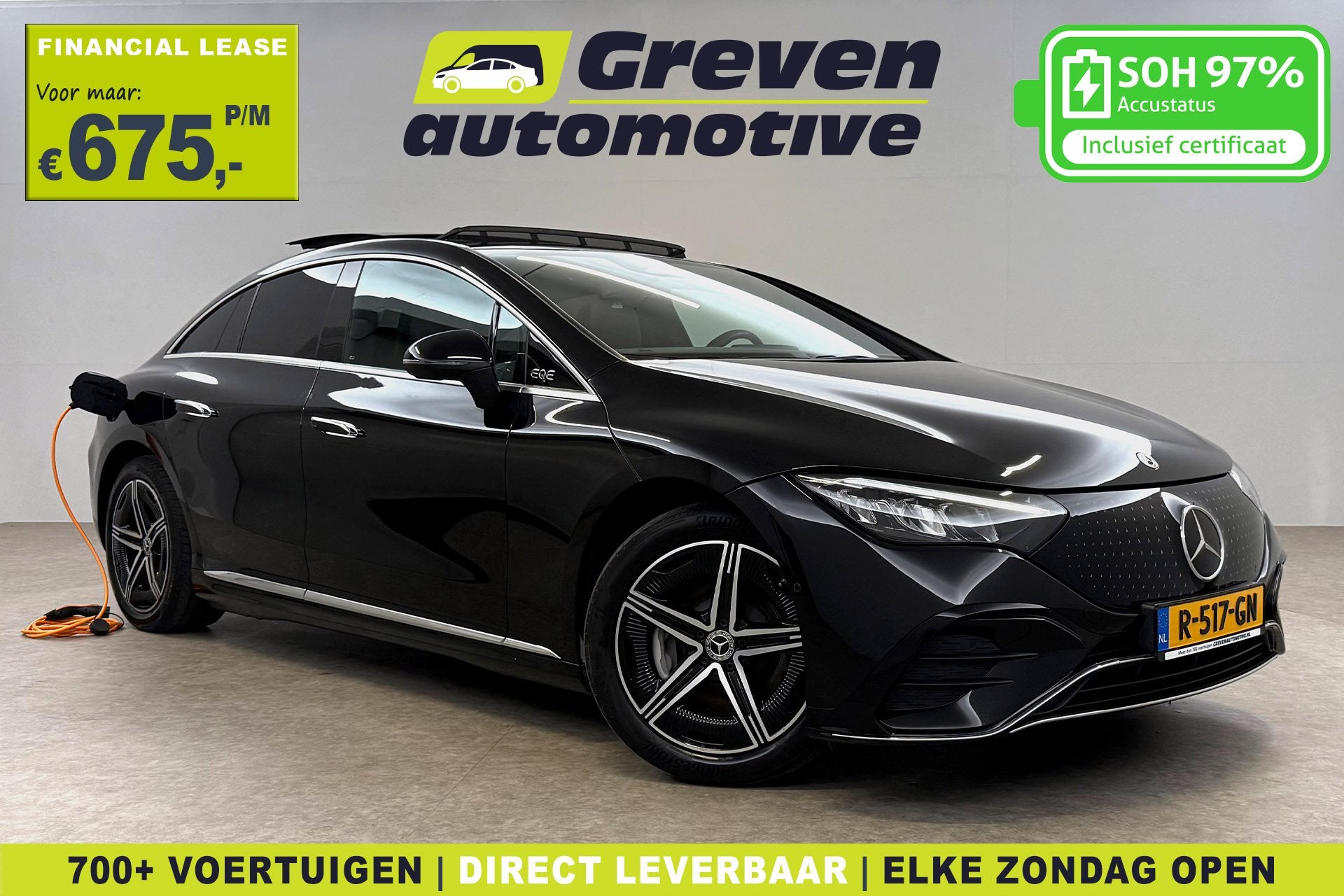 Mercedes-Benz EQE 350+ Launch Edition AMG Line 91 kWh | Snel, Auto's, Automaat, Achterwielaandrijving, Gebruikt, 2255 kg