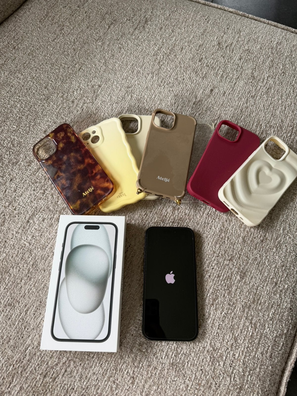 Iphone 15 zwart, Ophalen, 128 GB, IPhone 15, Zwart