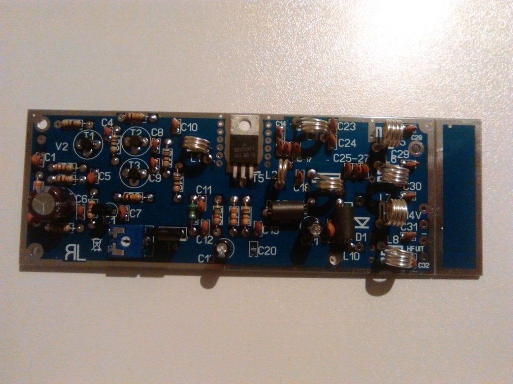 Eindtrap 20 mW naar 10 tot 15 watt 3/3,5 meter fm radio band, Verzenden, Nieuw, Zender