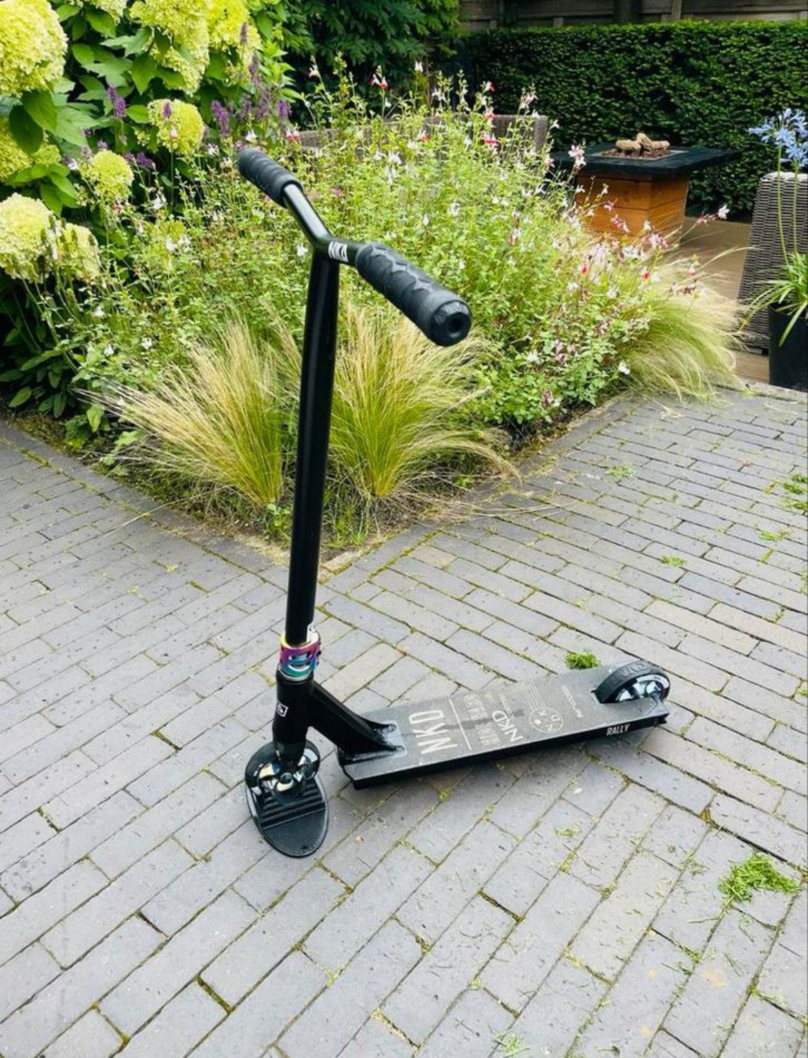 NKD Rally Stuntstep - Zo goed als nieuw, Fietsen en Brommers, Steps, Zo goed als nieuw, Gewone step, Ophalen of Verzenden