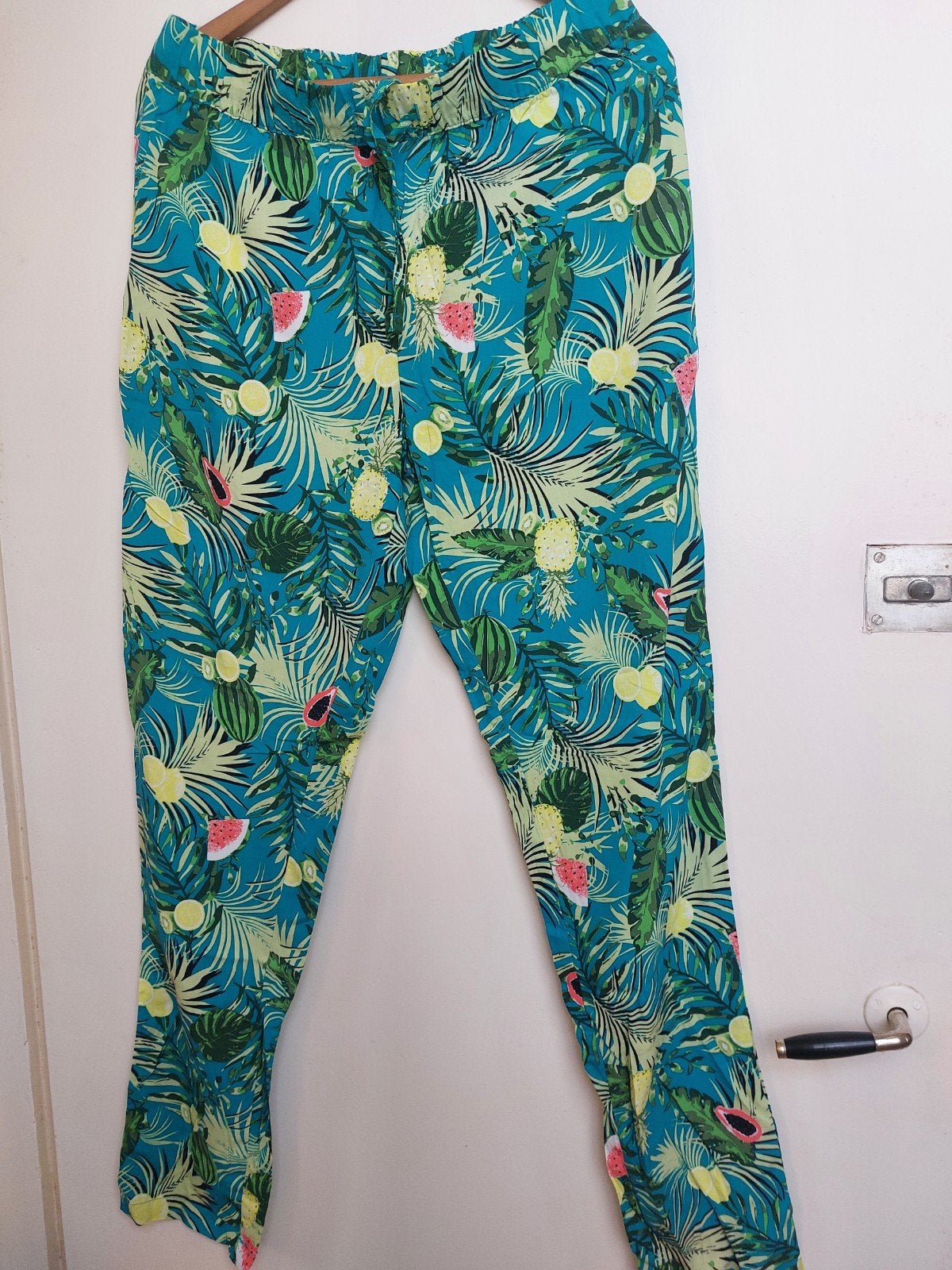 Zomerbroek, maat 38, Kleding | Dames, Broeken en Pantalons, Ophalen of Verzenden, Zo goed als nieuw, Maat 38/40 (M), Lang