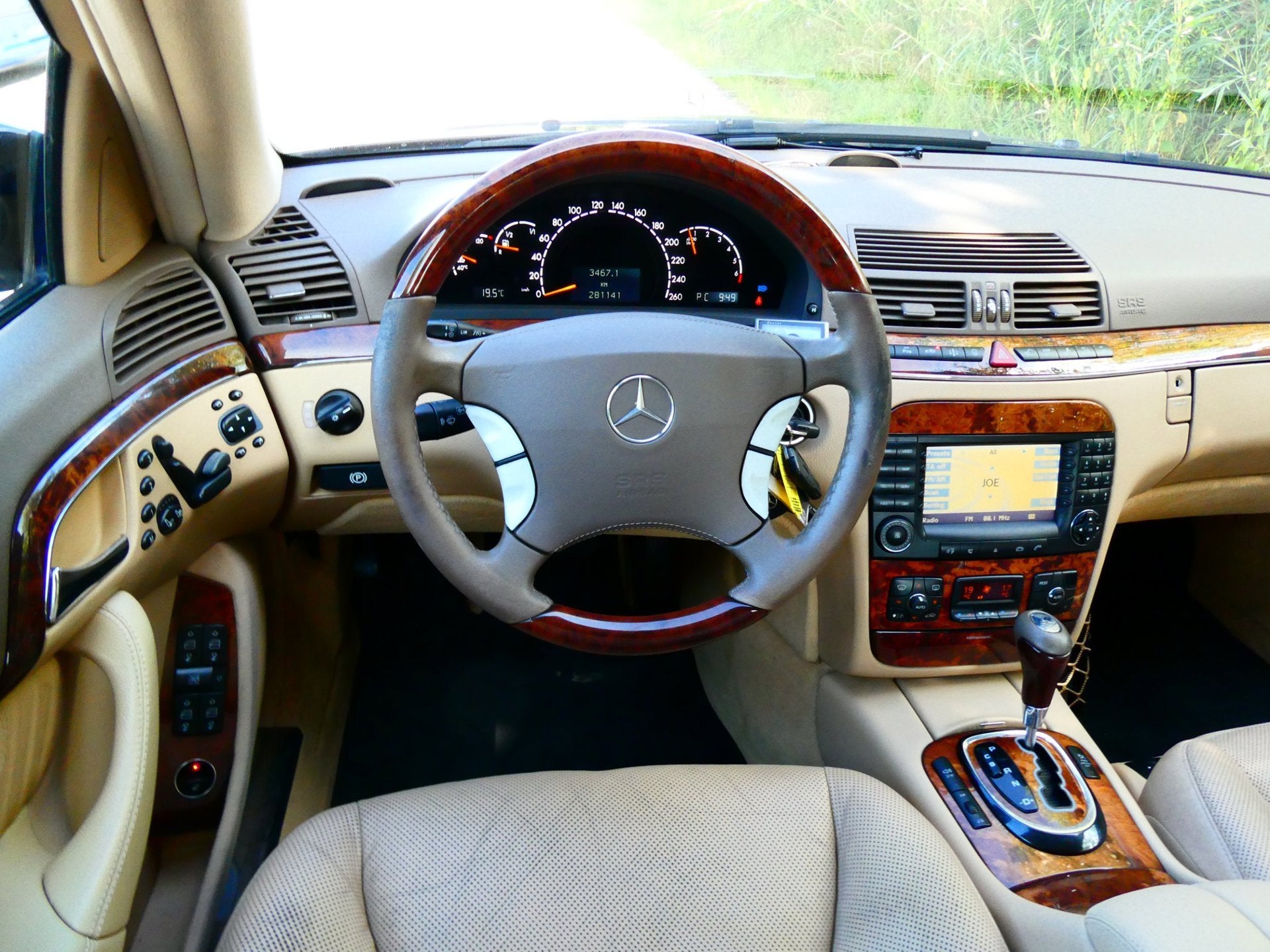Mercedes-Benz S-klasse 500 Lang 306pk 1e eigenaar Full Optio, Auto's, Automaat, Achterwielaandrijving, Gebruikt, Blauw