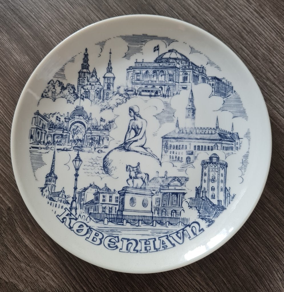 Mooi wandbord - Kopenhagen - Scandinavisch design, Ophalen of Verzenden