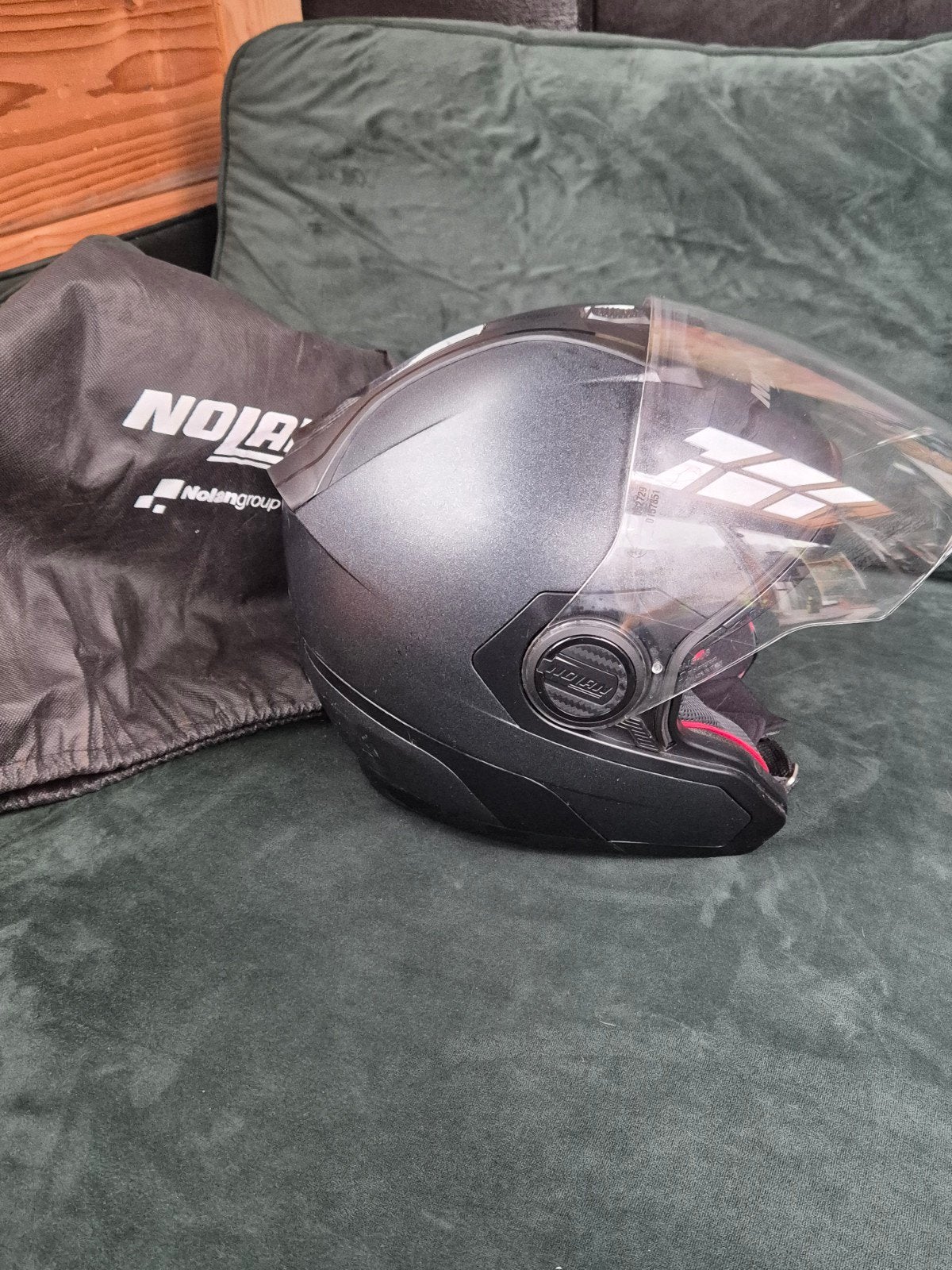 Nolan N40-5 Jethelm Maat M, Motoren, Kleding | Motorhelmen, Ophalen of Verzenden