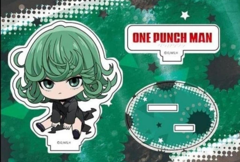 One Punch Man Chibi Tatsumaki Acrylic Anime stand Figure, Verzamelen, Film en Tv, Nieuw, Tv, Beeldje, Replica of Model, Ophalen of Verzenden