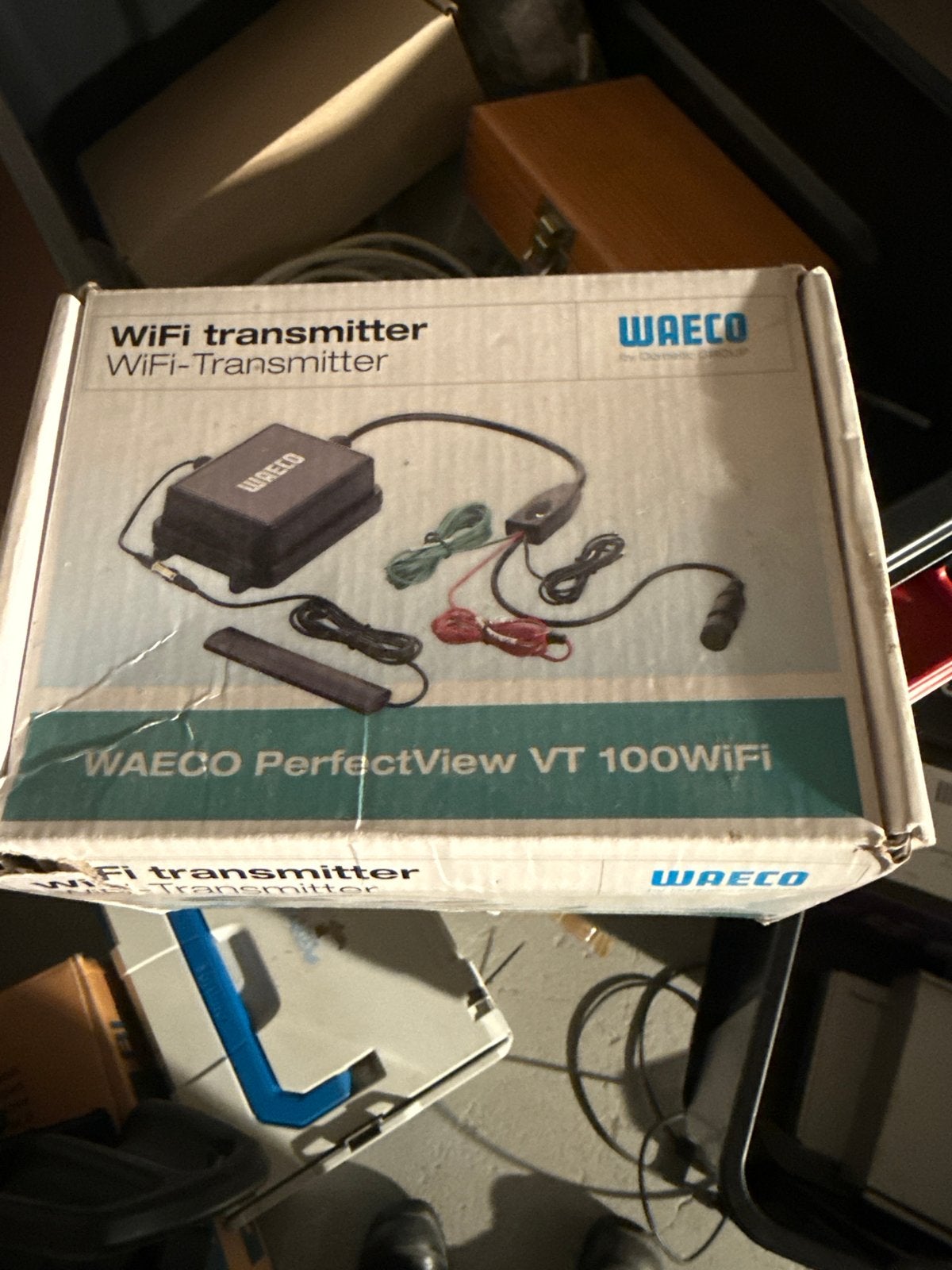 WAECO PerfectView VT 100WiFi zender, Auto diversen, Ophalen of Verzenden, Draadloos, Zo goed als nieuw