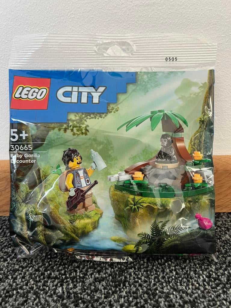 Lego polybag 30665 nieuw Gorilla Verzorger, Ophalen of Verzenden, Zo goed als nieuw