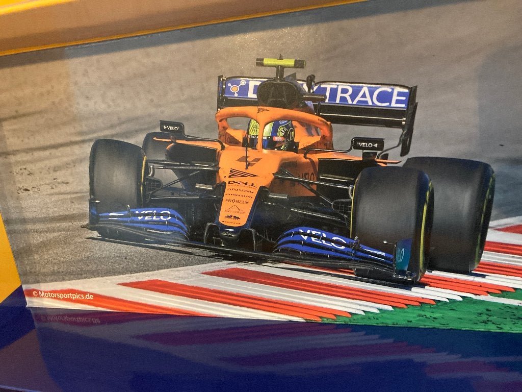 Lando Norris 1:18 Mclaren Renault MCL35 Austrian GP 2020, Ophalen of Verzenden, Nieuw, Formule 1