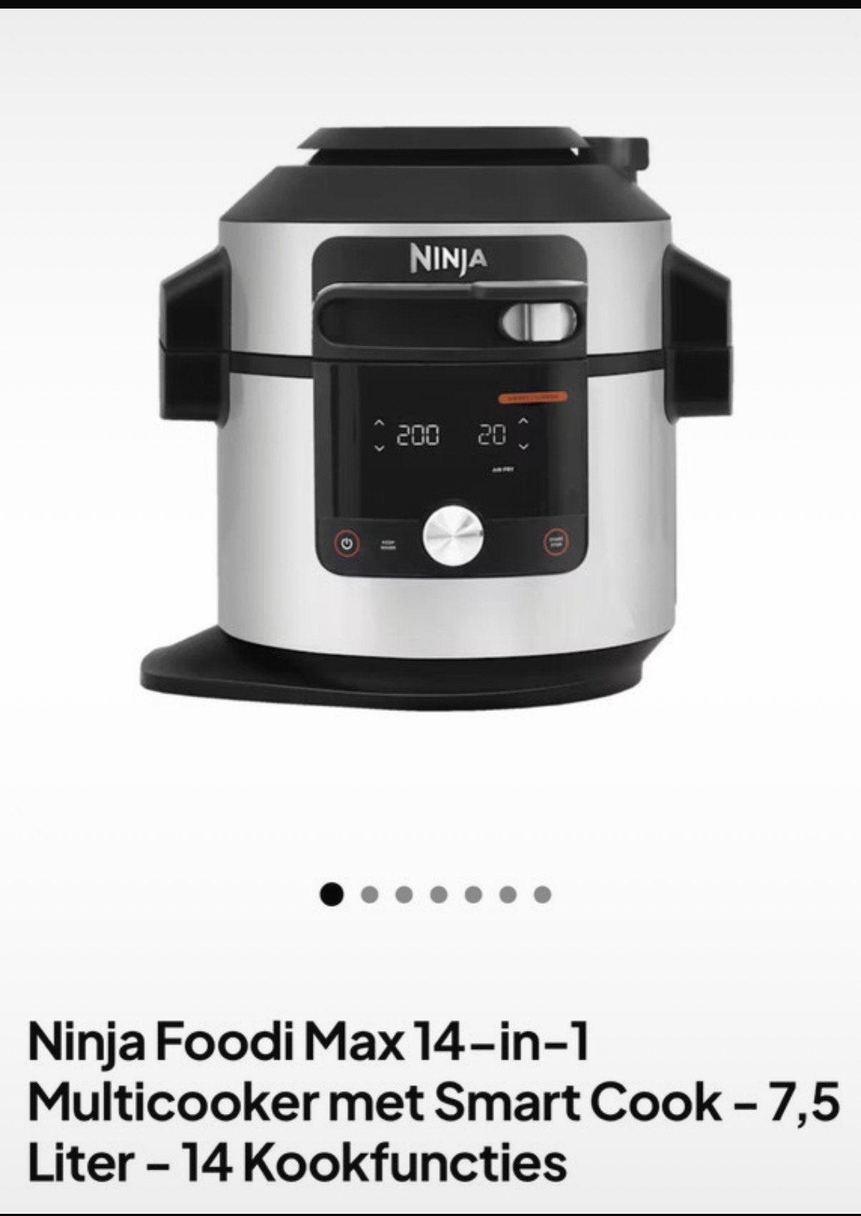 Gloednieuw in doos. Ninja Foodi 14 in 1, Ophalen, Nieuw