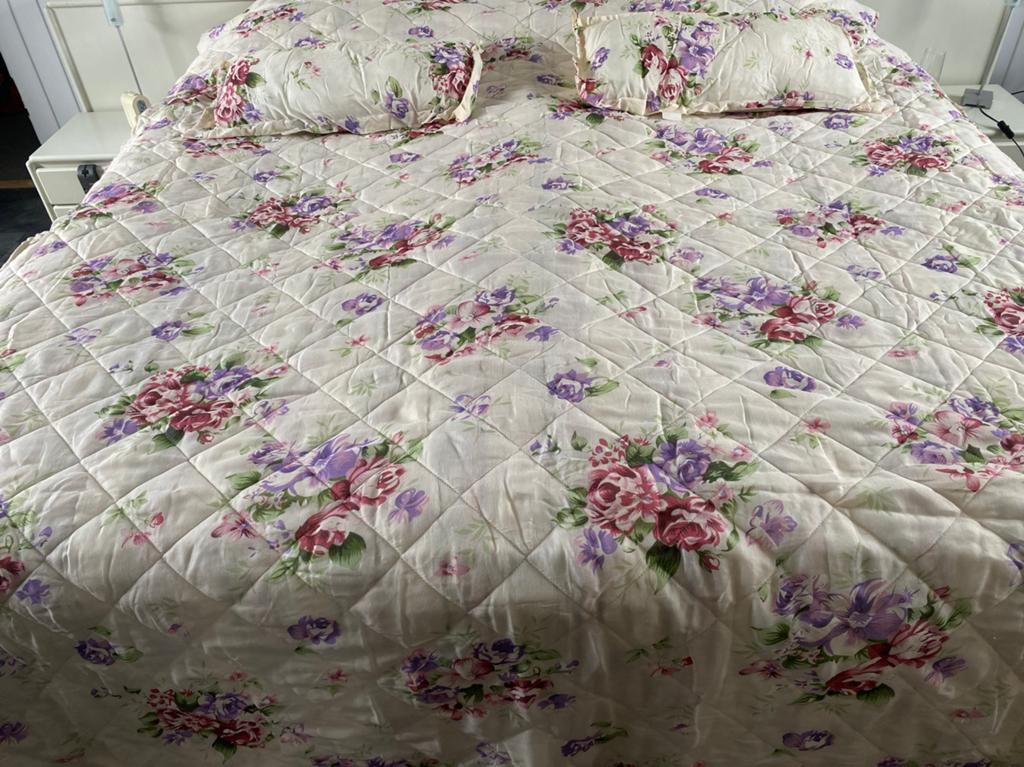 Nieuwe gebloemde sprei 275x215, Ophalen, Overige kleuren, Overige typen, Nieuw