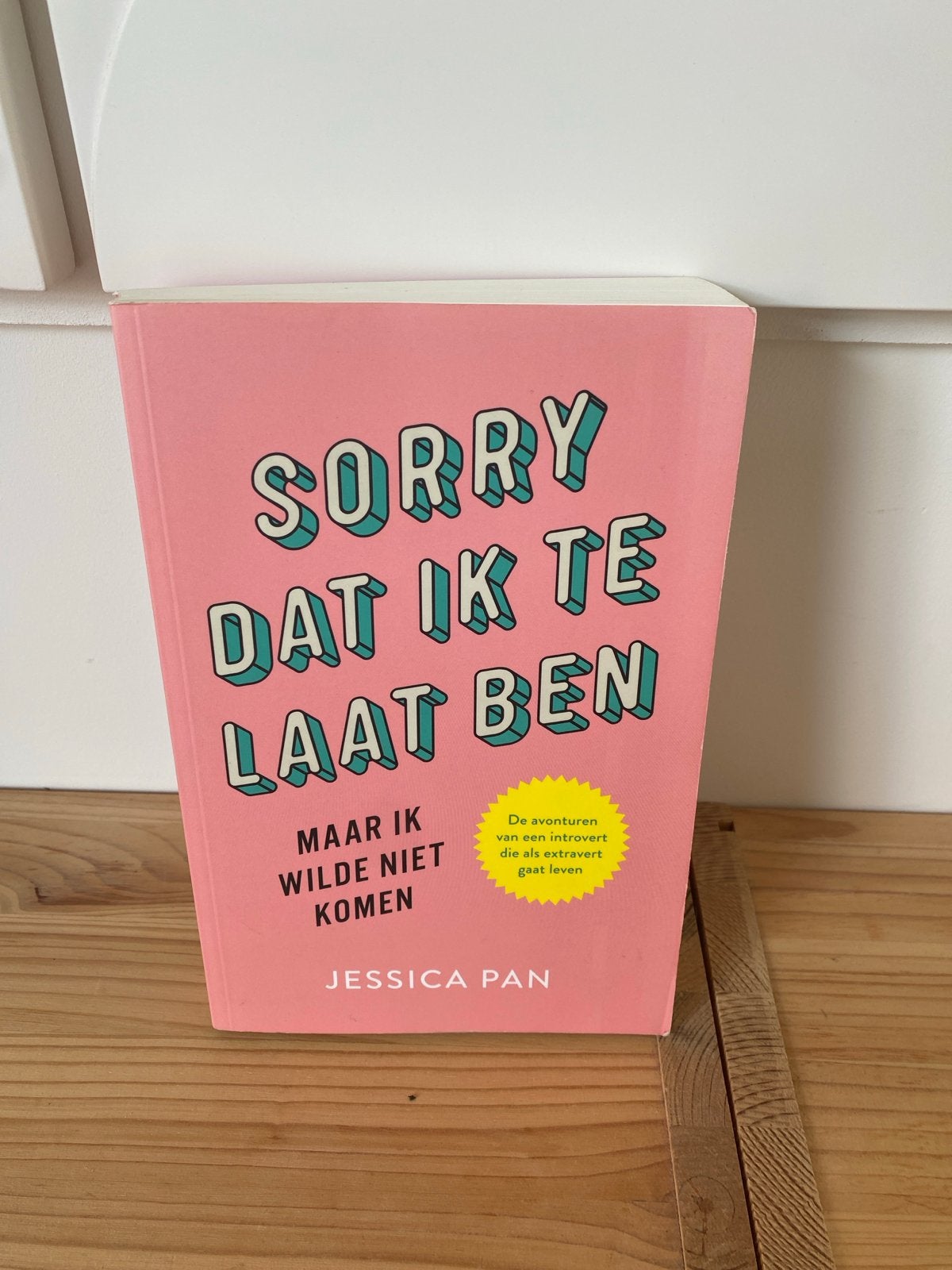 Sorry dat ik te laat ben - Jessica Pan, Boeken, Ophalen of Verzenden, Zo goed als nieuw, Nederland