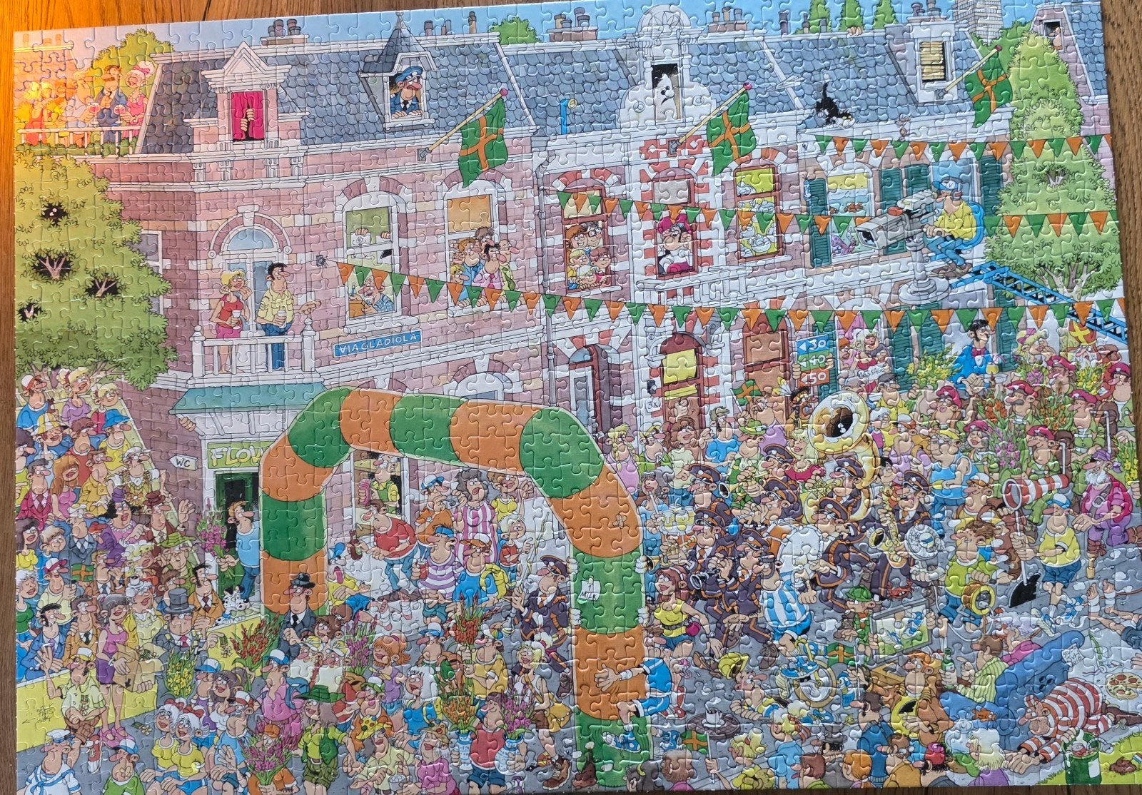 Jan van Haasteren Nijmeegse Vierdaagse 1000 stukjes, Ophalen of Verzenden