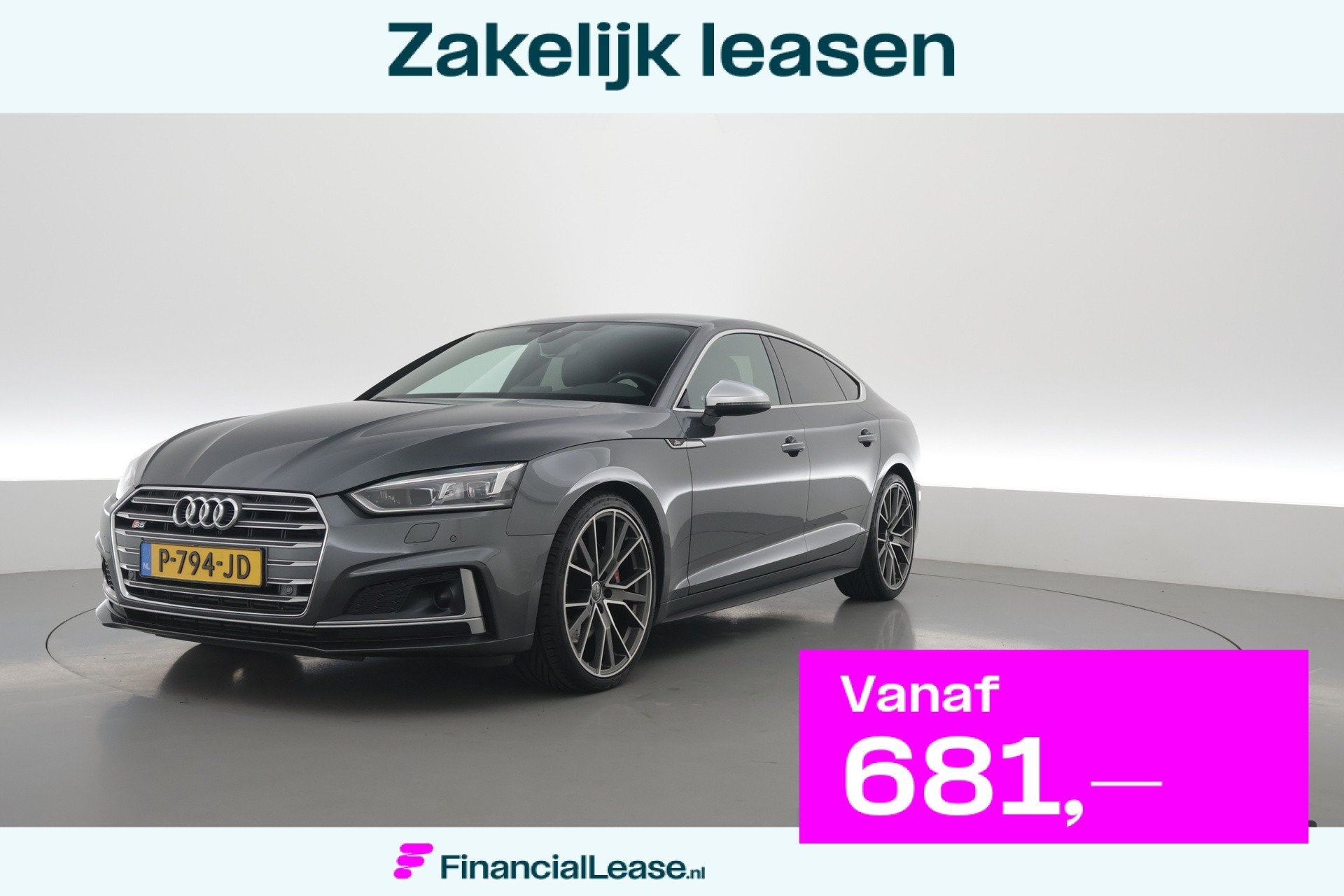 Audi S5 Sportback 3.0 TFSI S5 quattro 355pk | Apple CarPlay, 12 maanden, Gebruikt, Leder en Stof, Bedrijf