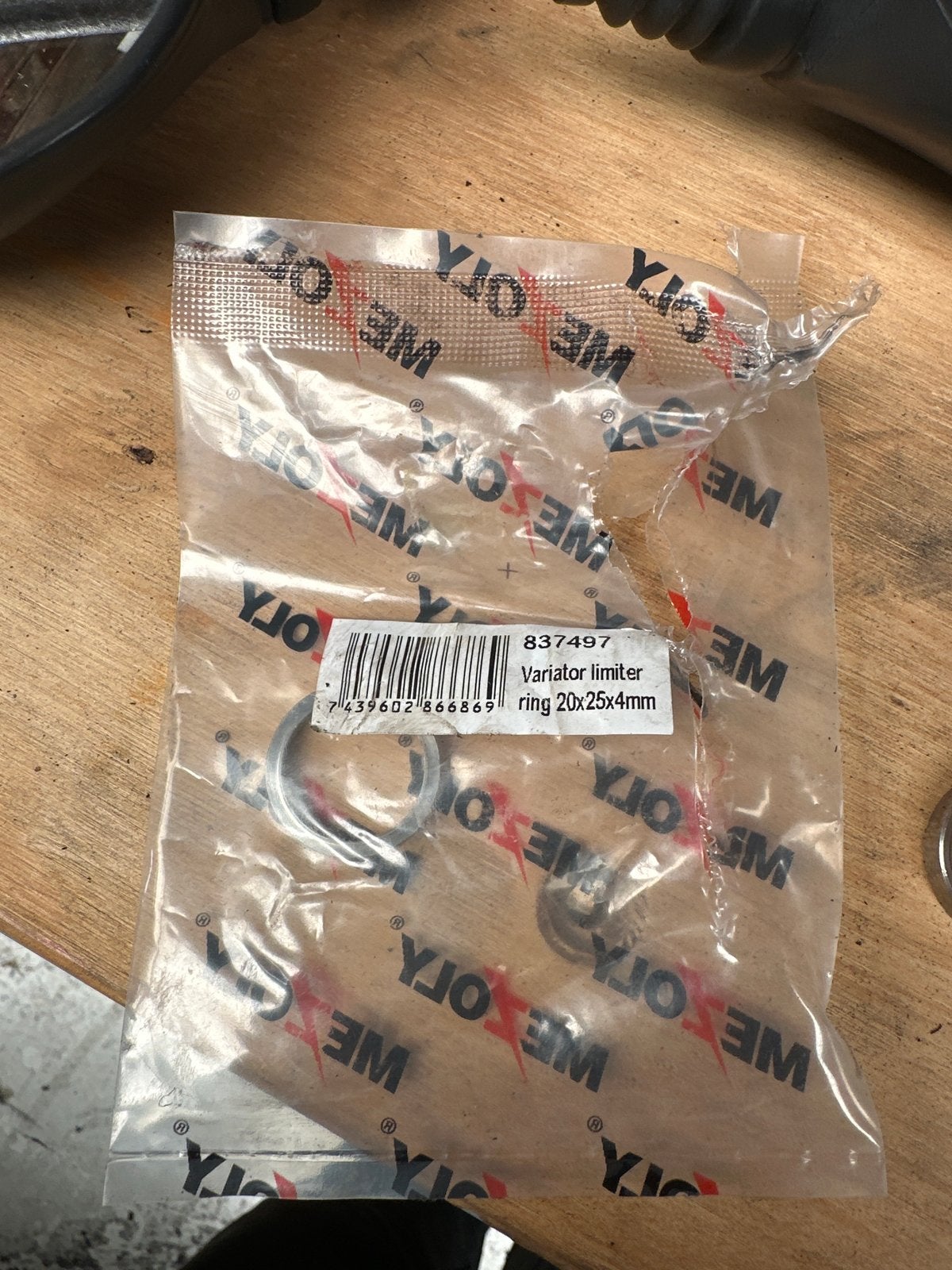 Nieuwe mezoly Varioring 20x25x4, Fietsen en Brommers, Ophalen, Nieuw, Overige typen, Overige merken
