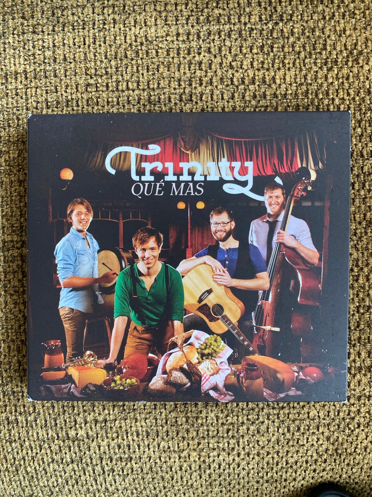 Trinity - Qué Más cd (2012) -, Ophalen of Verzenden, Zo goed als nieuw, Album, Inclusief boekje