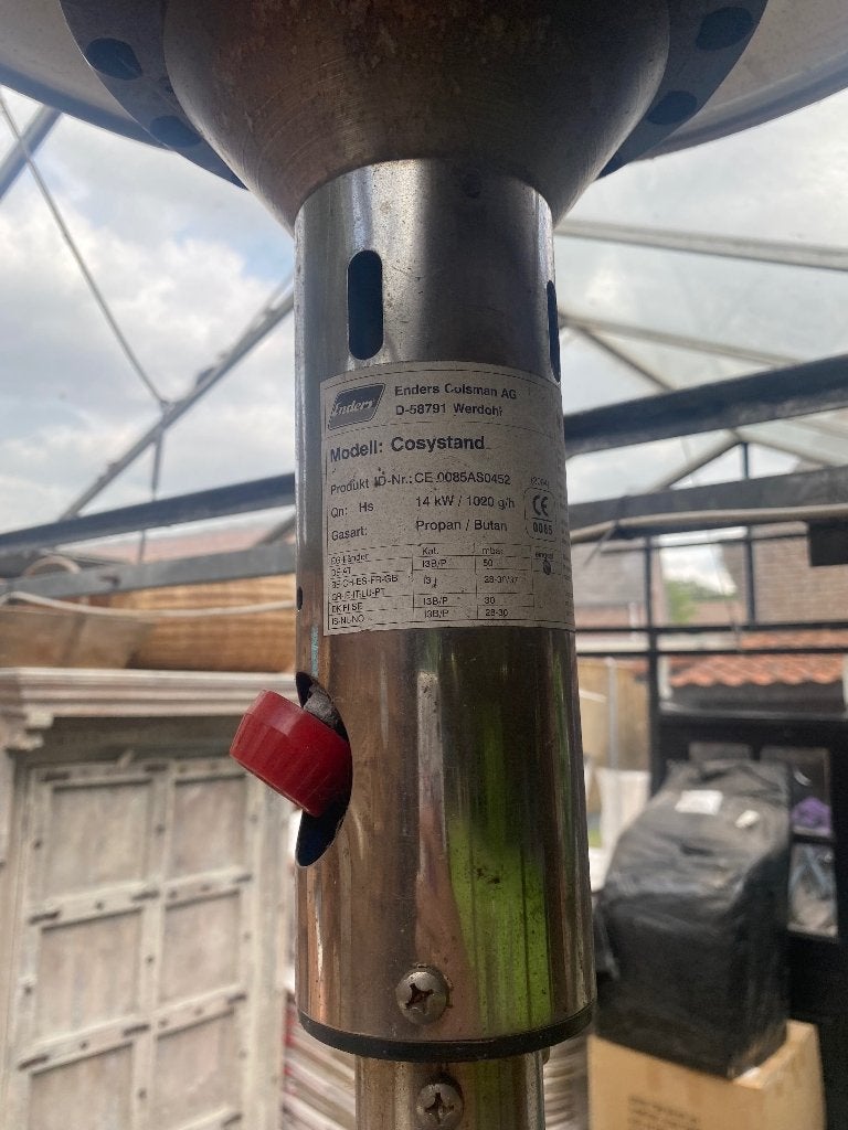 Terrasverwarmer, Ophalen, Gebruikt, Gas, Vloer