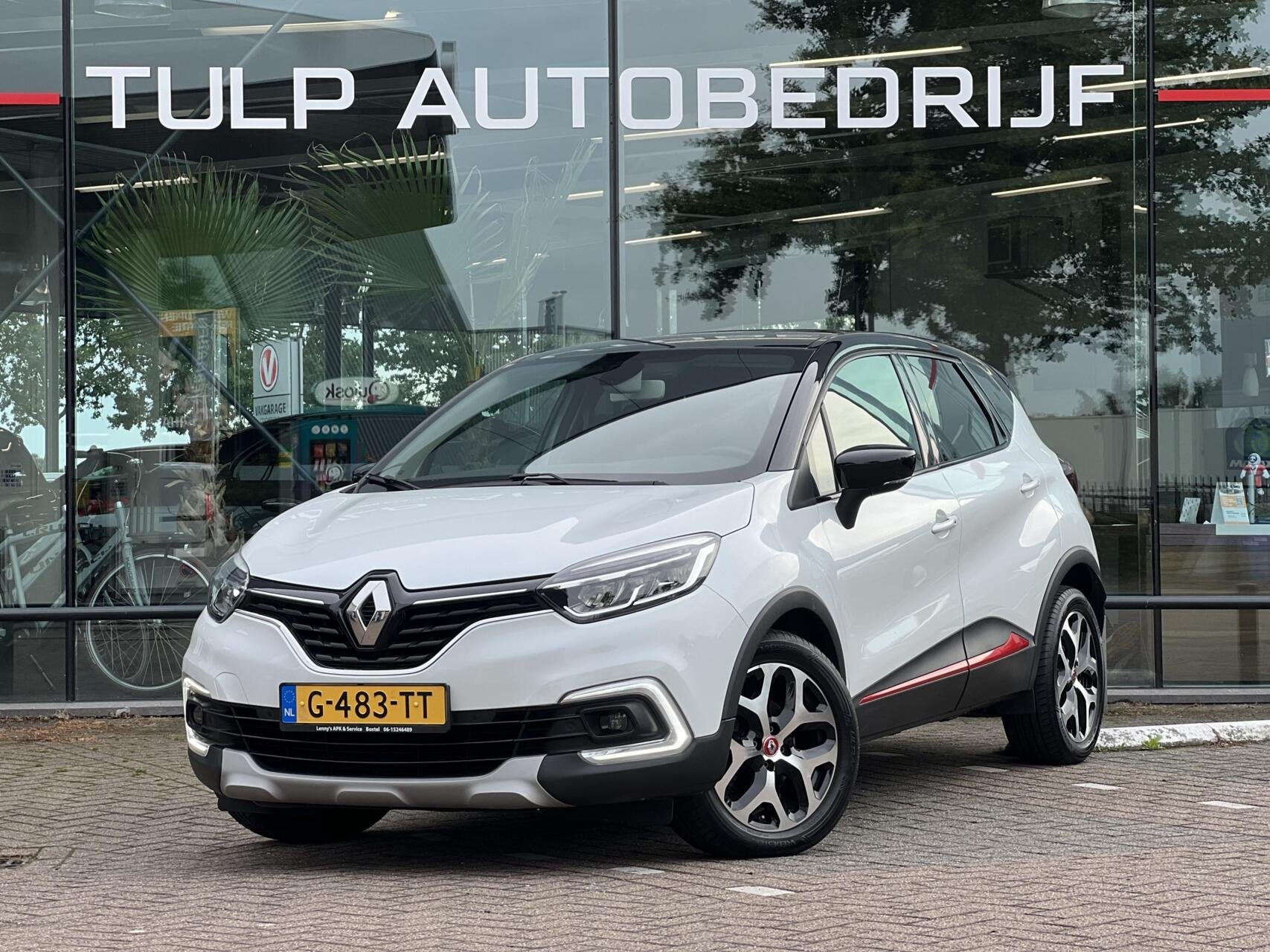 Renault Captur 1.3 TCe Intens Automaat BiColor Goed onderhou, 4 cilinders, 150 pk, Leder en Stof, Wit