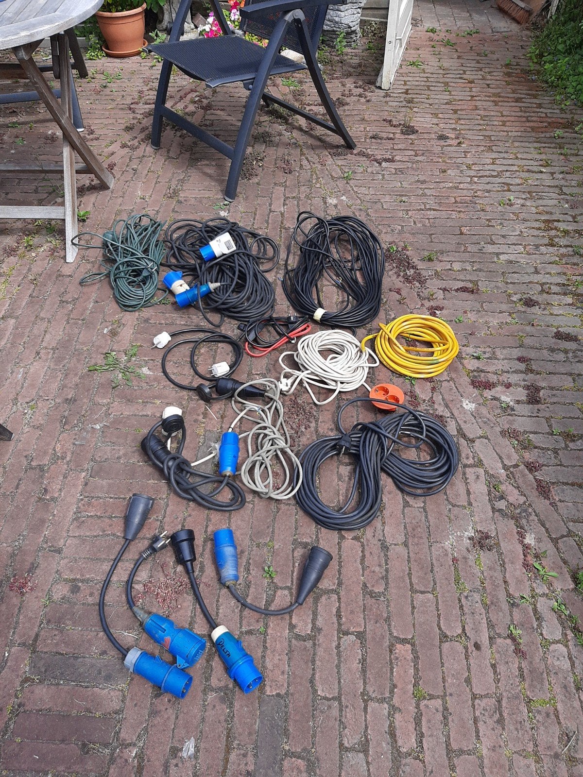 Diverse partij kabels en stekkers, Ophalen of Verzenden, Gebruikt, Zeilboot of Motorboot