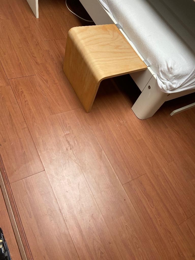 Auping bijzettafel bruin, Huis en Inrichting, Tafels | Bijzettafels, Minder dan 45 cm, Minder dan 55 cm, Vierkant, Ophalen of Verzenden