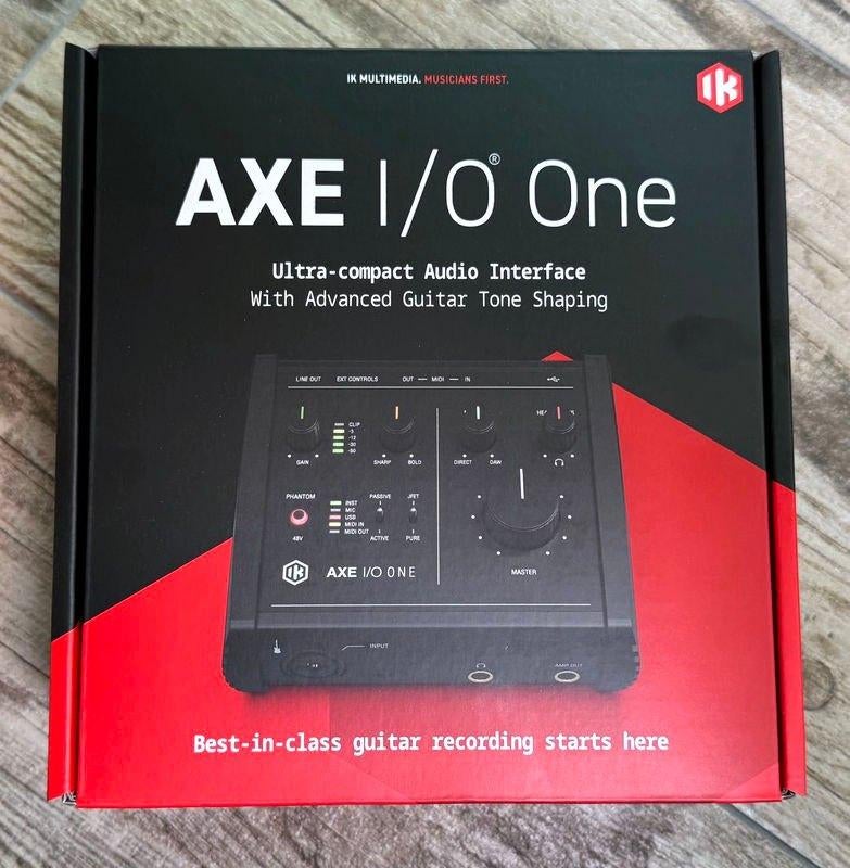 IK Multimedia AXE I/O ONE – ongeopende doos + extra software, Muziek en Instrumenten, Effecten, Ophalen of Verzenden, Nieuw