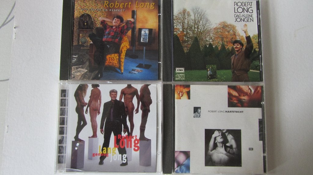 Robert Long 4 cd's, Ophalen of Verzenden, Zo goed als nieuw, Levenslied of Smartlap