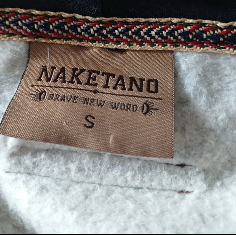 Naketano hoodie grijs maat S, Ophalen of Verzenden, Zo goed als nieuw, Maat 36 (S), Grijs