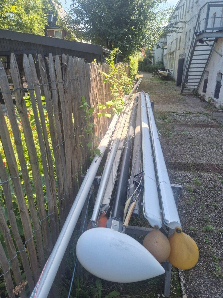 diverse oude masten, Watersport en Boten, Bootonderdelen, Ophalen, Gebruikt, Zeilboot