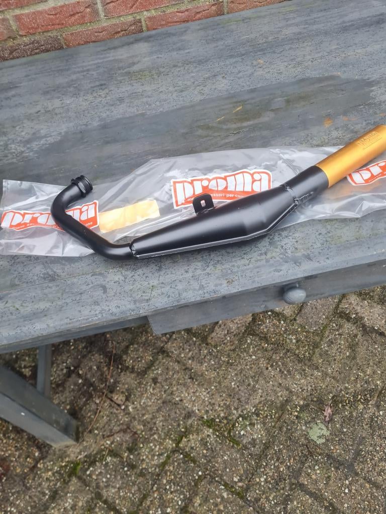 Nieuwe Proma uitlaat voor Kaptein Mobylette, Ophalen of Verzenden, Nieuw, Uitlaat, Proma