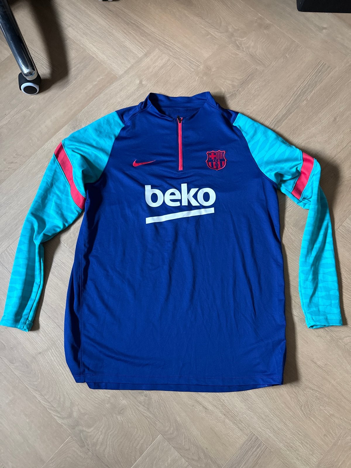 Originele FC Barcelona voetbaltop maat XL, Maat XL, Ophalen of Verzenden, Zo goed als nieuw, Shirt