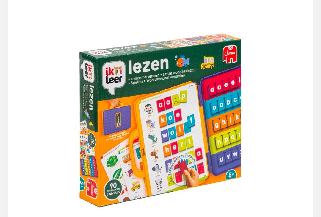 Jumbo Ik Leer Lezen - Educatief Spel voor Kinderen, Ophalen of Verzenden, Zo goed als nieuw, Taal en Lezen