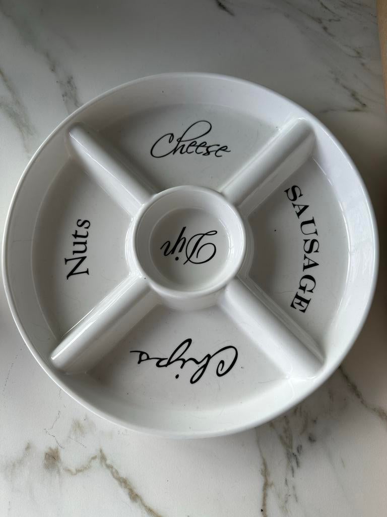 Rivièra Maison serveerschaal / tapas schaal - Nieuw, Keramiek, Nieuw, Ophalen of Verzenden, Schaal of Schalen
