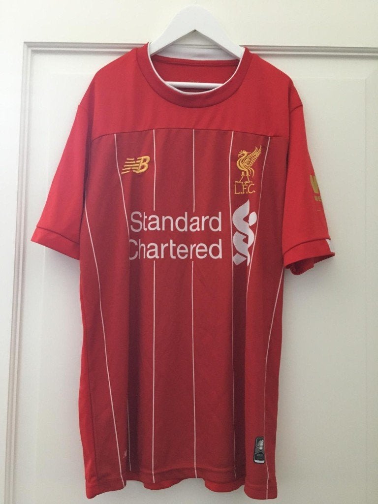 #VSM43 Voetbalshirt Salah (Liverpool FC) te koop!! M, Maat M, Verzenden, Zo goed als nieuw, Shirt