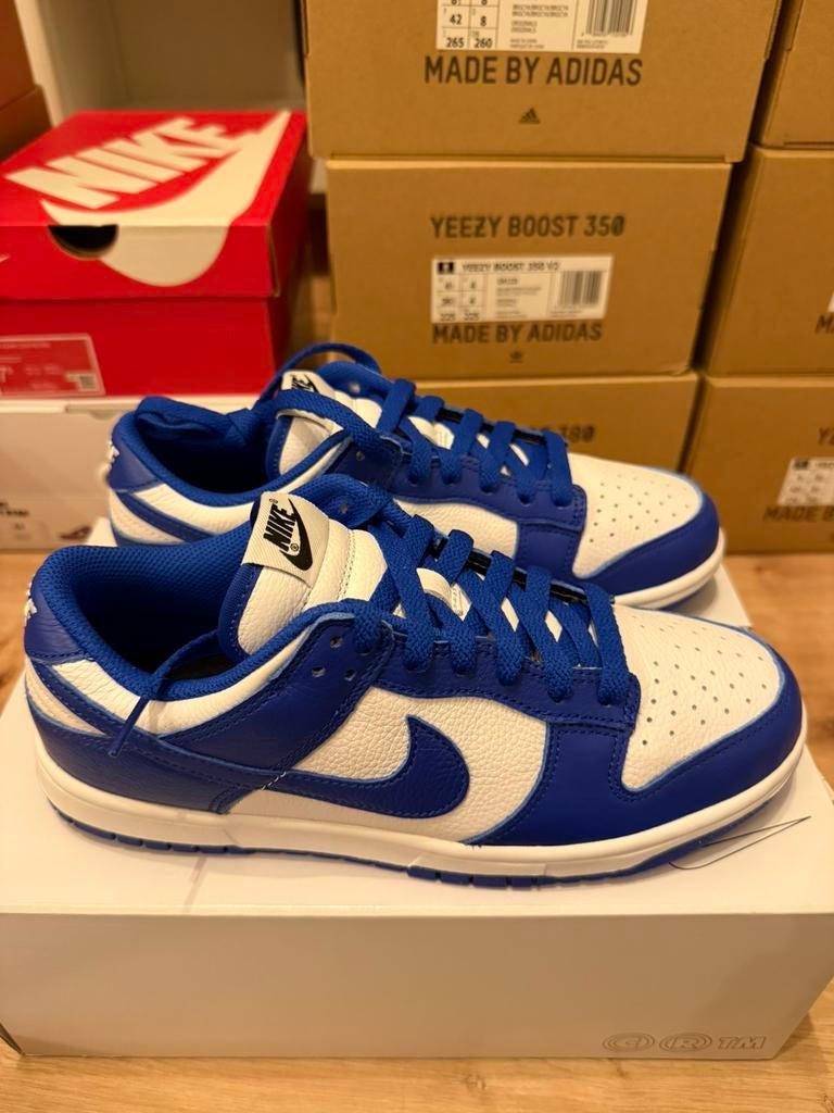 Nike Dunk By You Custom Maat 40,5 Deadstock, Blauw, Nieuw, Ophalen of Verzenden, Sneakers of Gympen