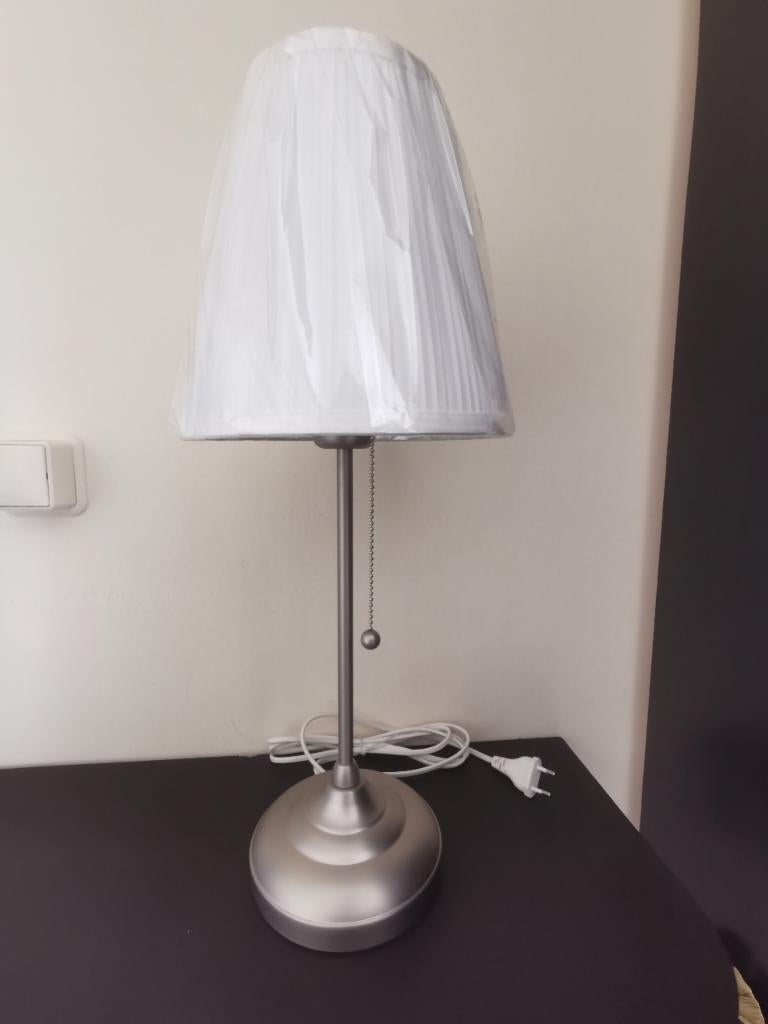 Årstid lamp IKEA rvs 2x, Ophalen of Verzenden, Nieuw, Stof, Minder dan 50 cm
