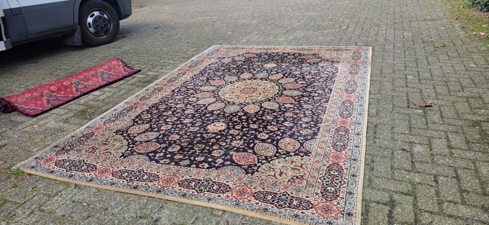 prachtig groot vintage Perzisch wollen tapijt 300x200!, Perzisch, 200 cm of meer, Ophalen of Verzenden, Zo goed als nieuw