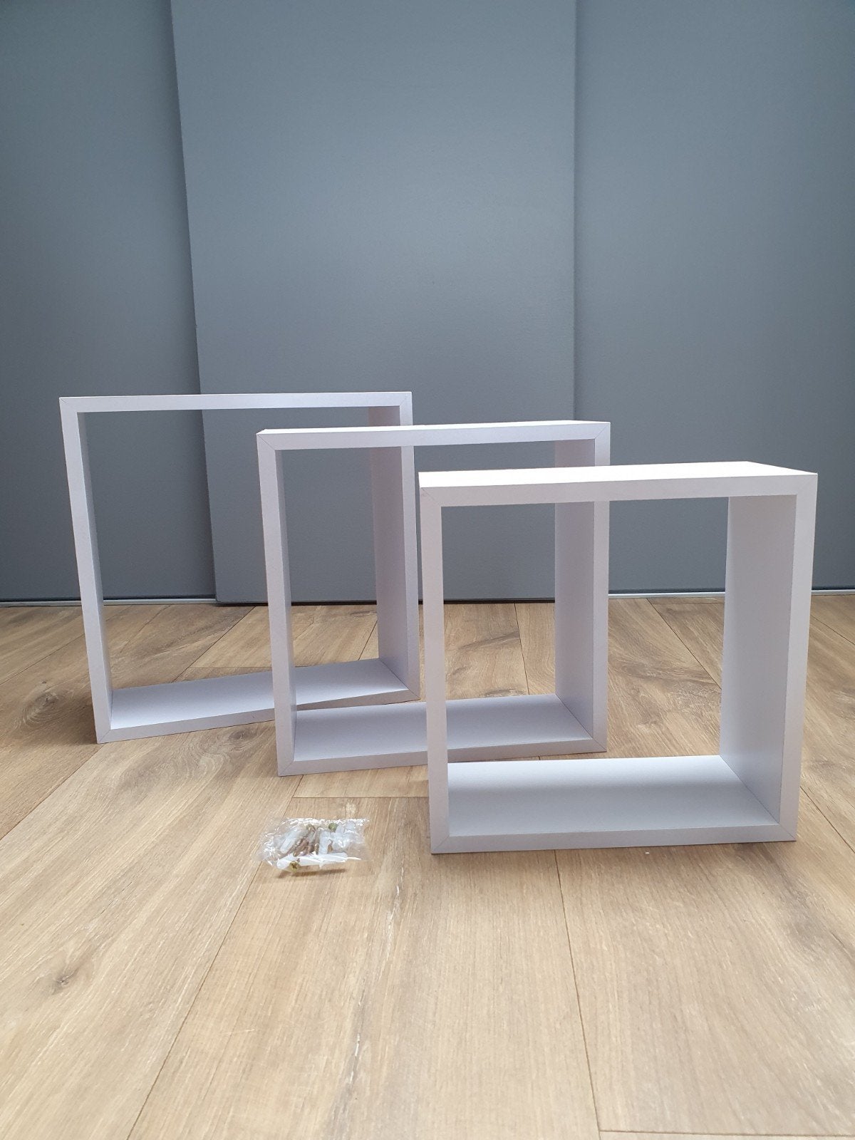 Set van 3 wandkubussen, Huis en Inrichting, Woonaccessoires | Wandplanken en Boekenplanken, Ophalen of Verzenden, Nieuw