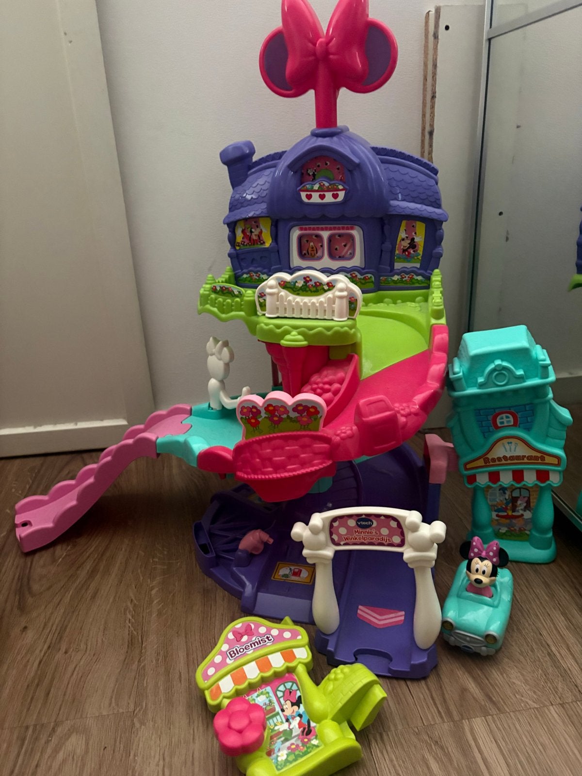 VTech Toet Toet Auto's, Zoef Zoef Dieren & Minnie Mouse, Ophalen, Gebruikt, Jongen of Meisje