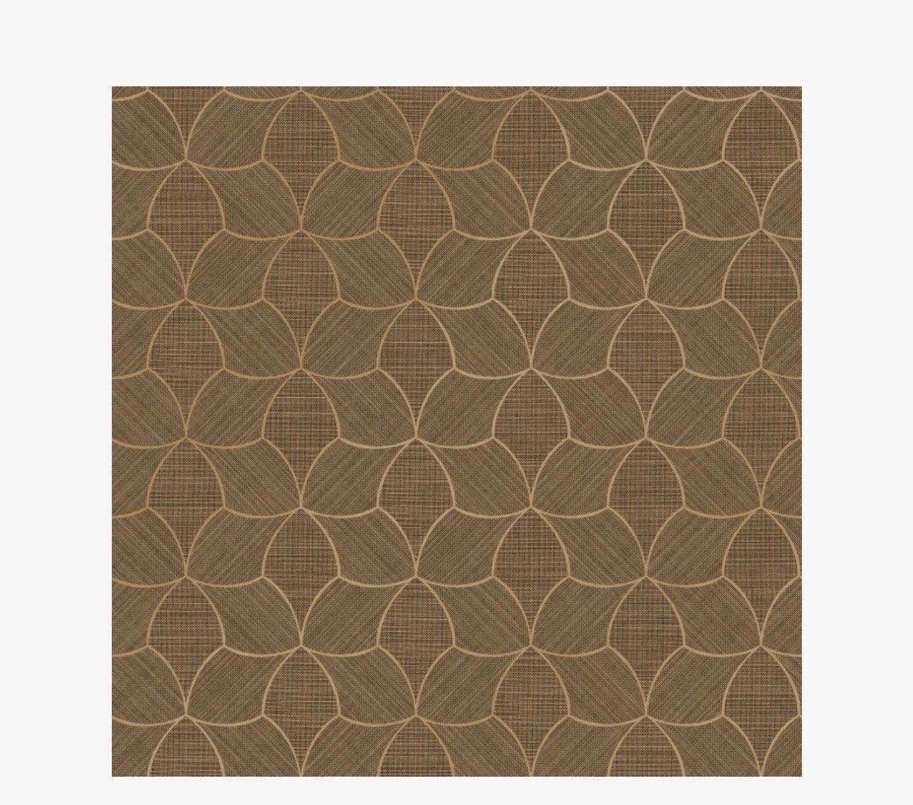 Casamance Tressora Behang - 9.60 mtr over, Huis en Inrichting, Overige merken, Geometrisch, Ophalen of Verzenden, Grijs
