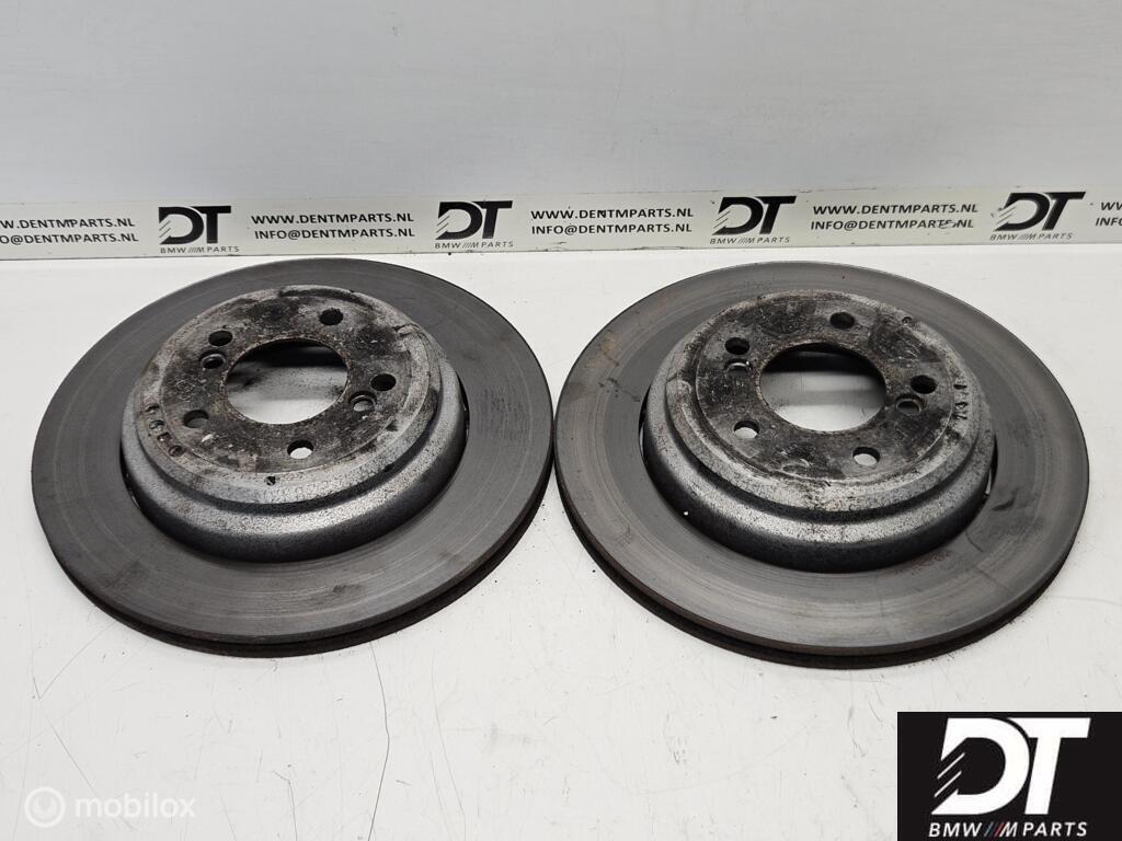 Set remschijven achter BMW E39 M5 34212228801 34212228802, Gebruikt, Ophalen of Verzenden, BMW, BMW