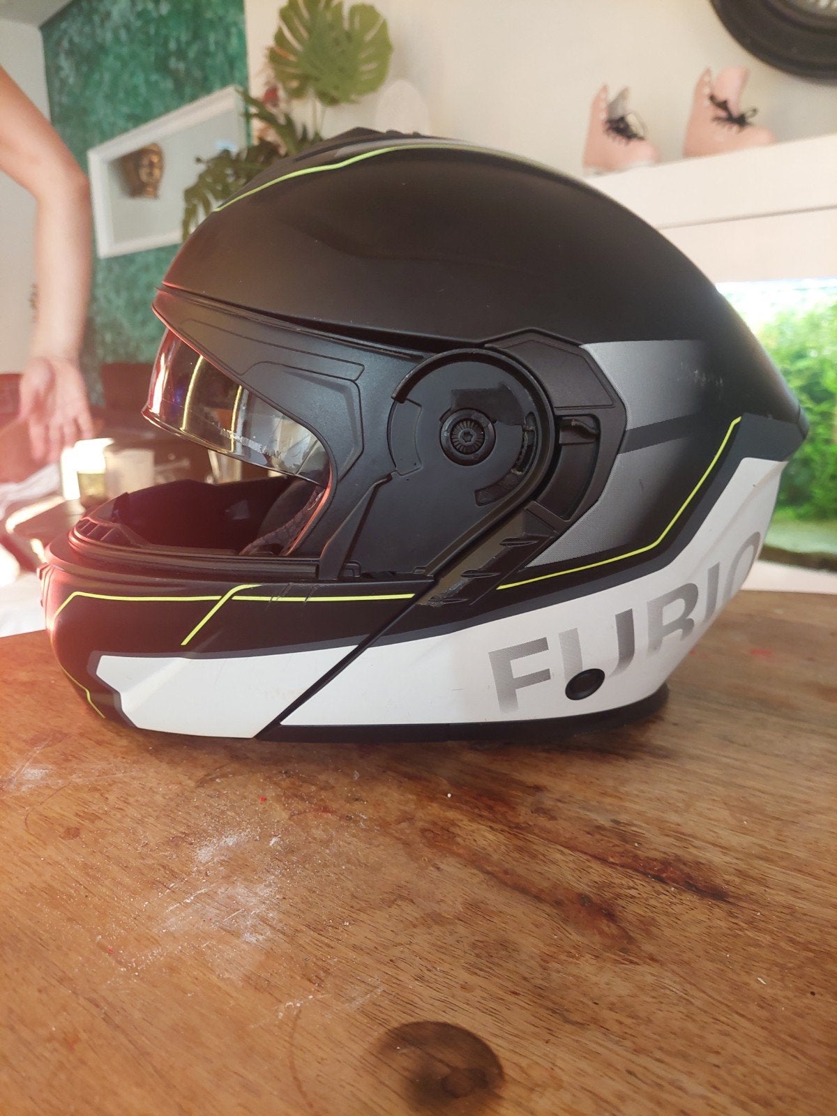 Nieuwe Furious systeemhelm - Maat L, Motoren, Kleding | Motorhelmen, Overige merken, Systeemhelm, Heren, Ophalen of Verzenden