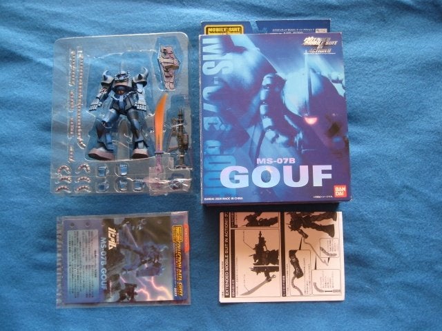 Gundam Gouf of RX78-2 figure, Ophalen of Verzenden, Zo goed als nieuw