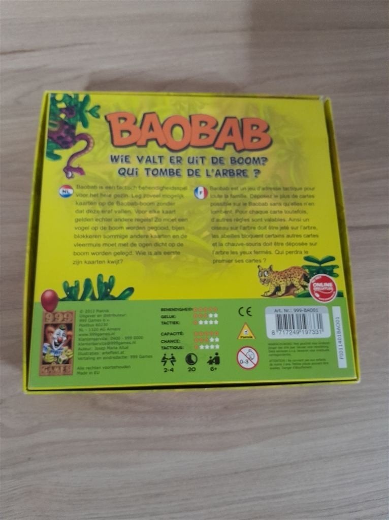 Baobab - 999 games - s3143, Verzenden, Zo goed als nieuw