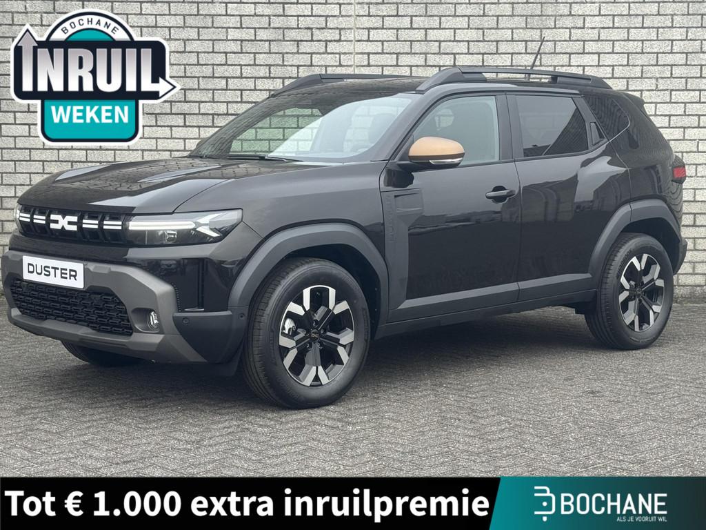 Dacia Duster 1.6 Hybrid 140 Extreme | Pack Winter | Pack Ass, 94 pk, Zwart, Bedrijf, Nieuw