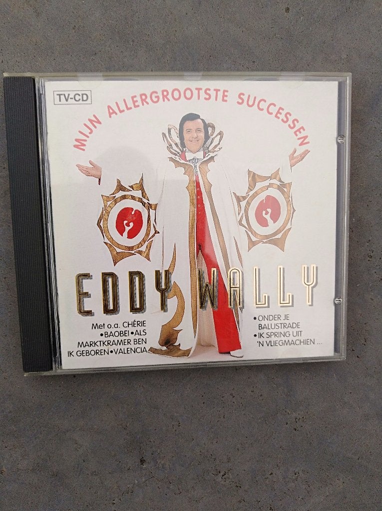 †EDDY WALLY: CD "Mijn allergrootste successen", Cd's en Dvd's, Cd's | Nederlandstalig, Zo goed als nieuw, Levenslied of Smartlap