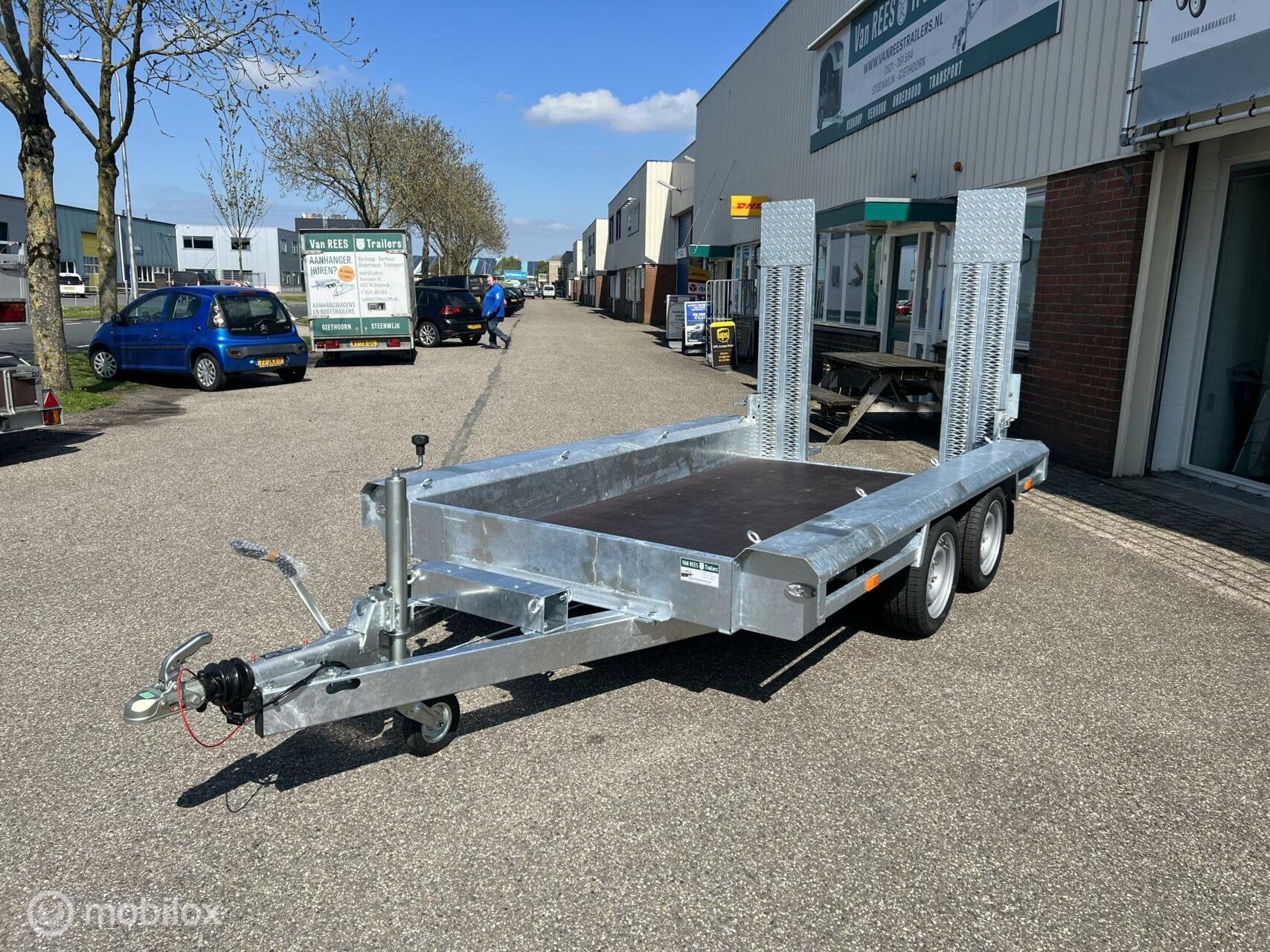 Machinetransporter Vlemmix 300x150 2700kg nieuw, Nieuw