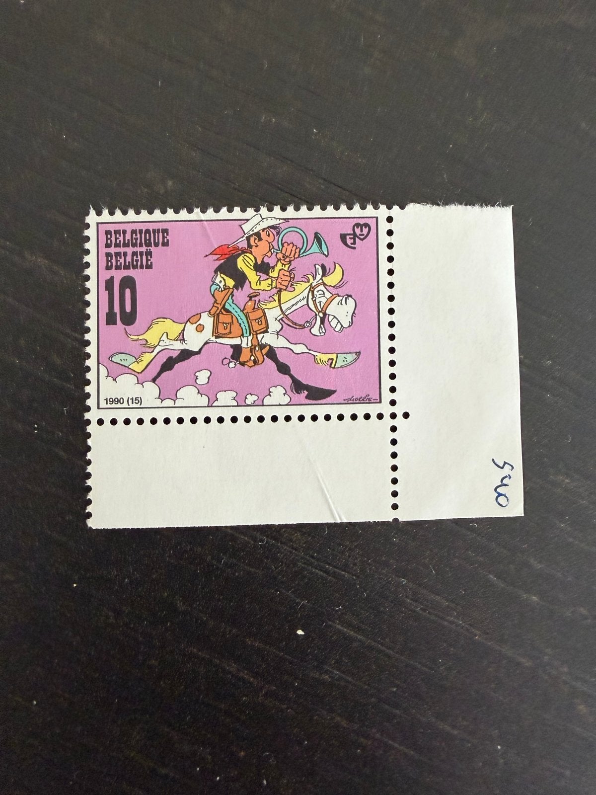 Lucky Luke, Kuifje en Smurf postzegels België, Postzegels en Munten, Met stempel, Frankeerzegel, Ophalen of Verzenden, Gestempeld